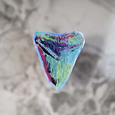 Holo Rasta Meg Sticker