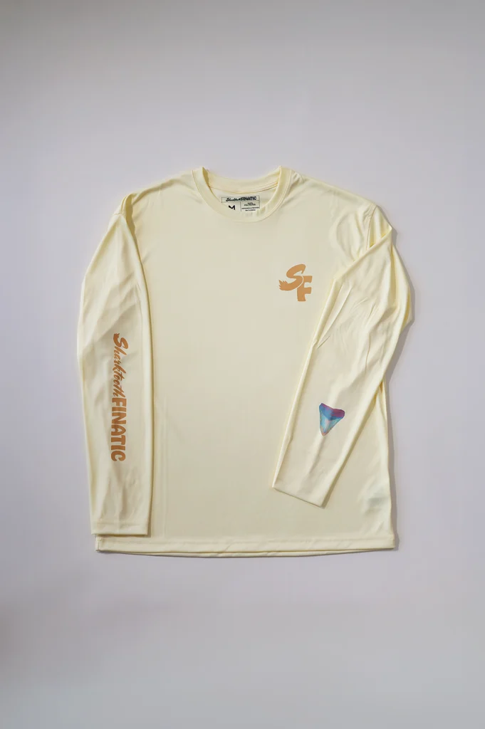 Butter Yellow Performance Shirt with Rainbow Meg
